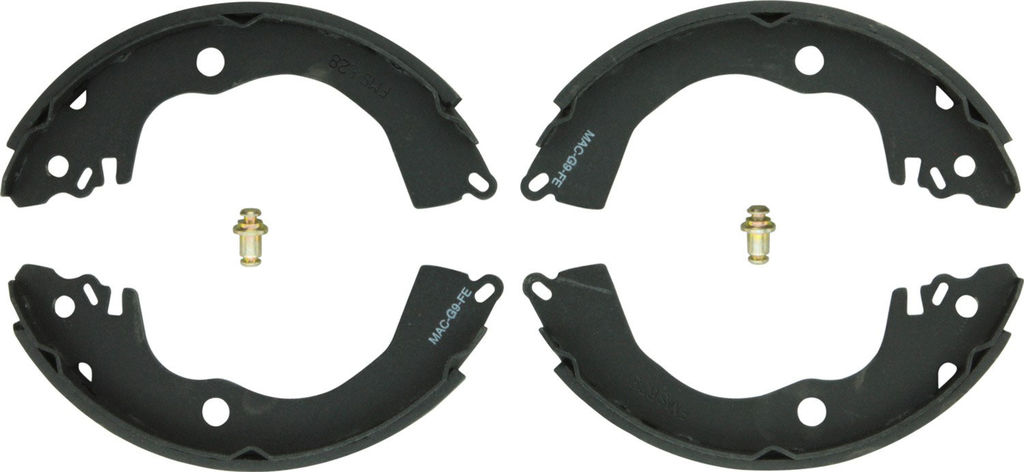 Bosch BS628 - Premium Blue Brake Shoes, Two Wheel Set