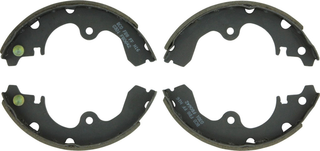 Bosch BS642 - Premium Blue Brake Shoes, Two Wheel Set