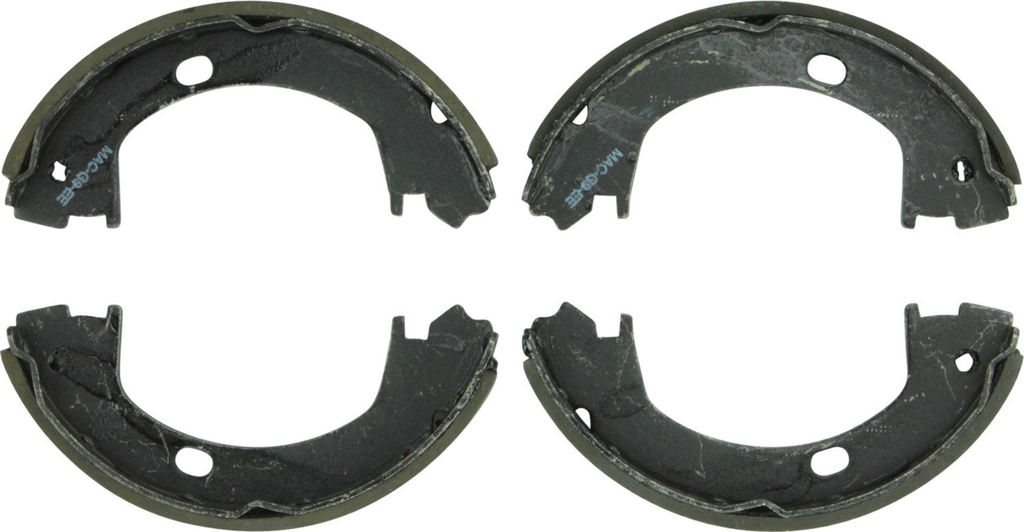 Bosch BS643 - Premium Blue Parking Brake Shoes, Two Wheel Set