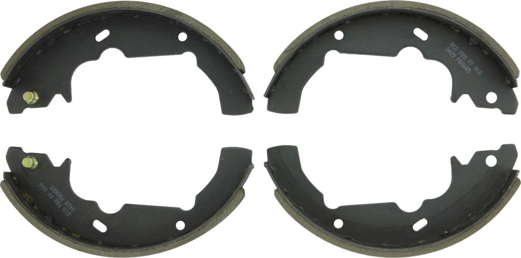 Bosch BS665 - Premium Blue Brake Shoes, Two Wheel Set