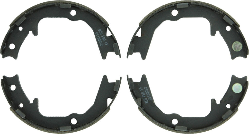 Bosch BS673 - Premium Blue Parking Brake Shoes, Two Wheel Set