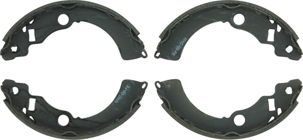 Bosch BS724 - Premium Blue Brake Shoes, Two Wheel Set