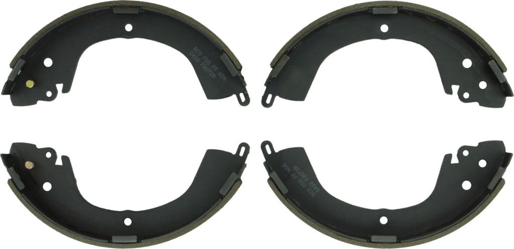 Bosch BS728 - Premium Blue Brake Shoes, Two Wheel Set