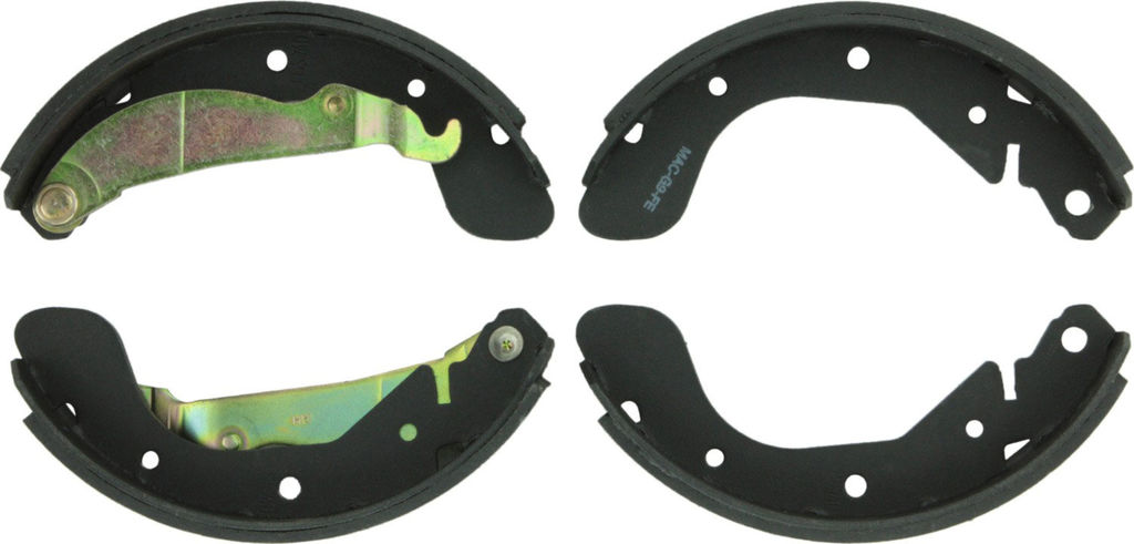 Bosch BS740 - Premium Blue Brake Shoes, Two Wheel Set