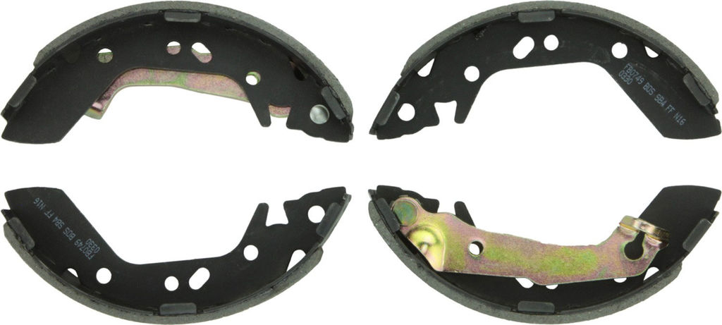 Bosch BS749 - Premium Blue Brake Shoes, Two Wheel Set