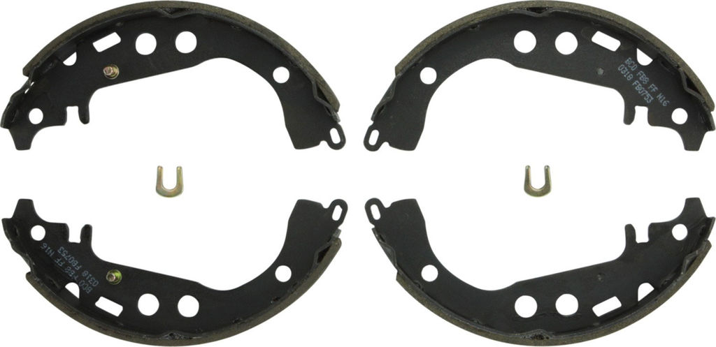 Bosch BS753 - Premium Blue Brake Shoes, Two Wheel Set