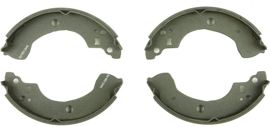 Bosch BS762 - Premium Blue Brake Shoes, Two Wheel Set