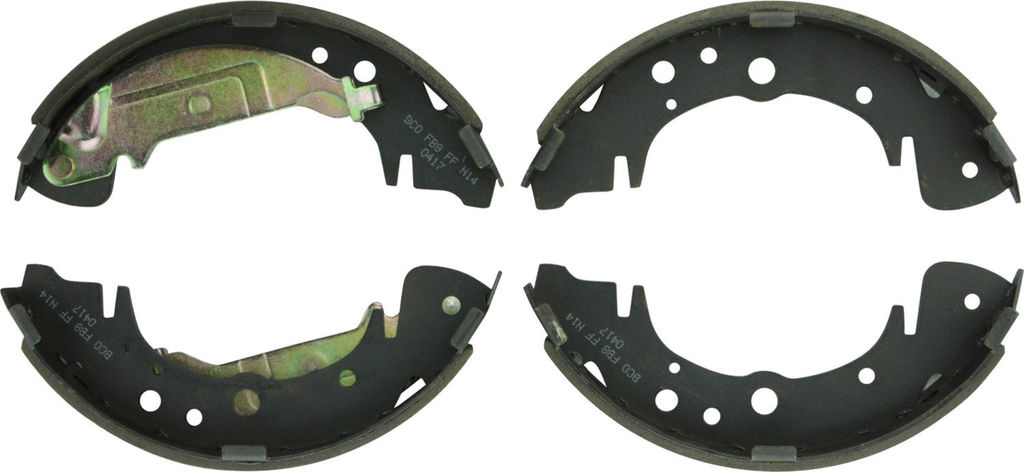 Bosch BS765 - Premium Blue Brake Shoes, Two Wheel Set
