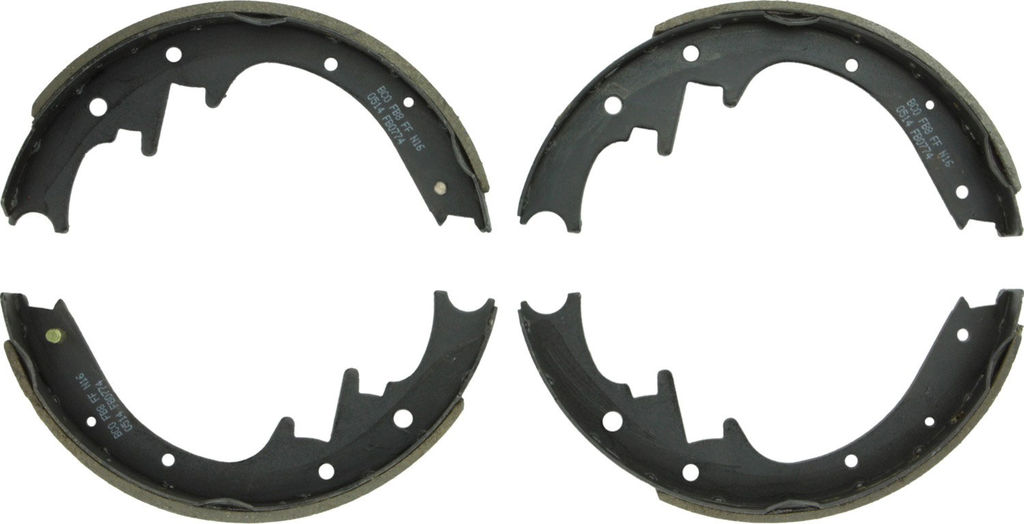 Bosch BS774 - Premium Blue Brake Shoes, Two Wheel Set