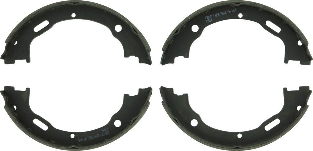 Bosch BS777 - Premium Blue Parking Brake Shoes, Two Wheel Set