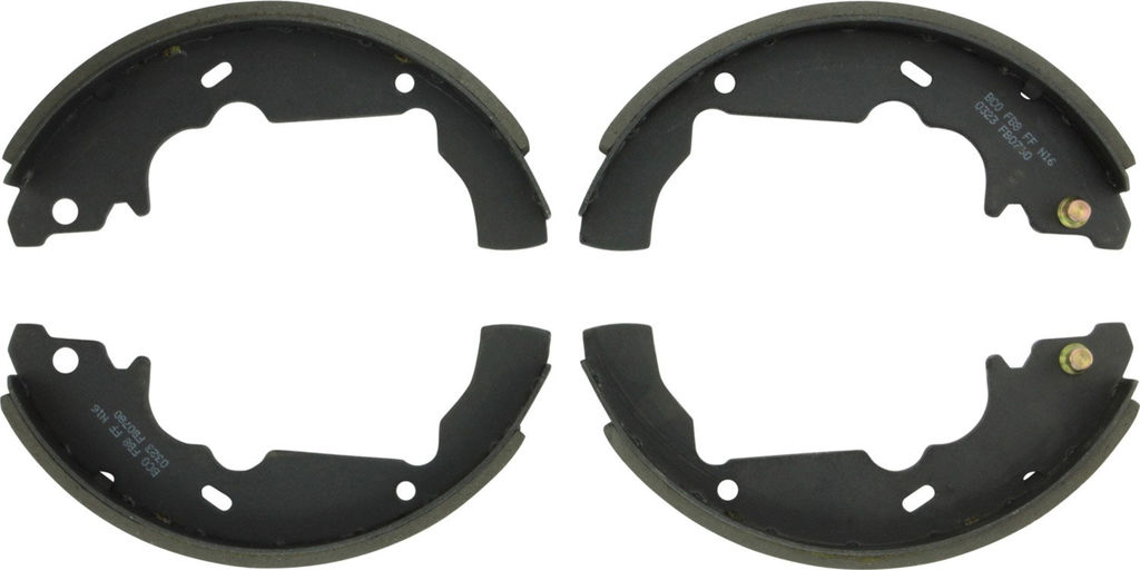 Bosch BS780 - Premium Blue Brake Shoes, Two Wheel Set