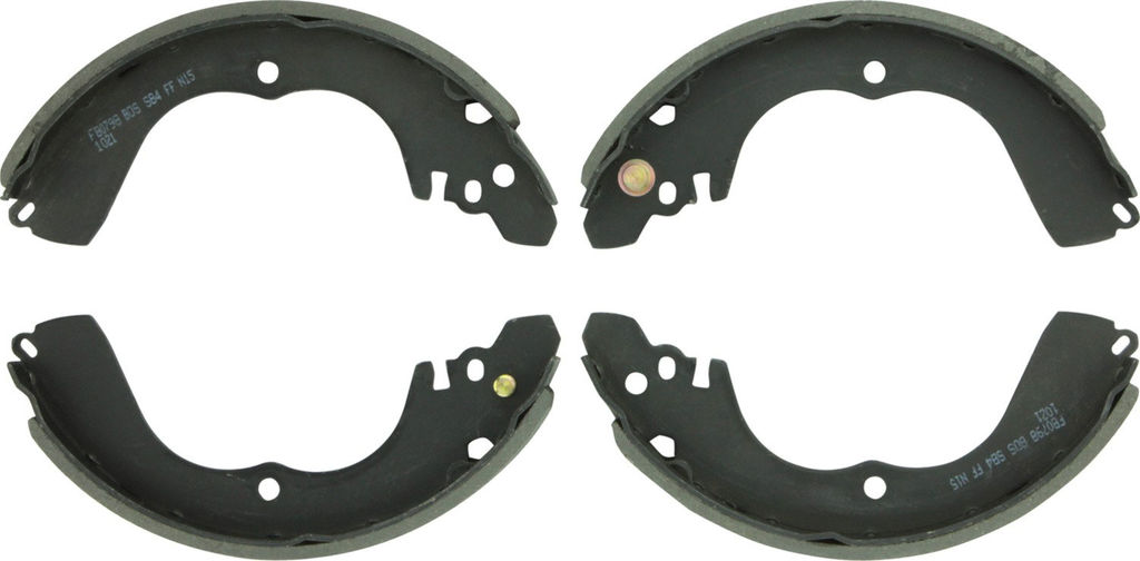 Bosch BS798 - Premium Blue Brake Shoes, Two Wheel Set