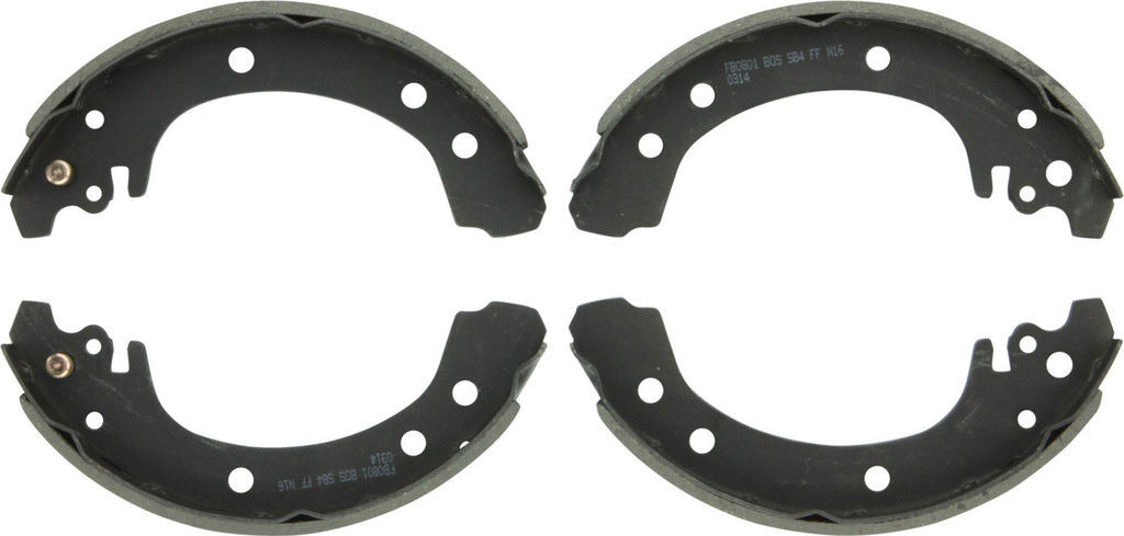 Bosch BS801 - Premium Blue Brake Shoes, Two Wheel Set
