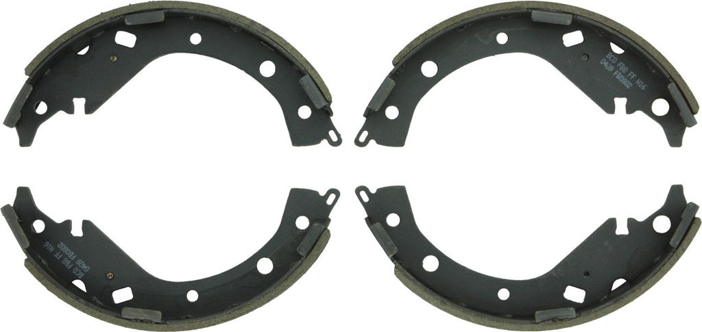 Bosch BS802 - Premium Blue Brake Shoes, Two Wheel Set