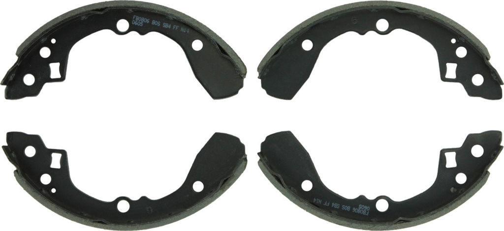 Bosch BS806 - Premium Blue Brake Shoes, Two Wheel Set