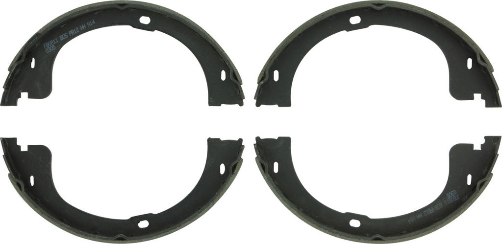 Bosch BS811 - Premium Blue Parking Brake Shoes, Two Wheel Set