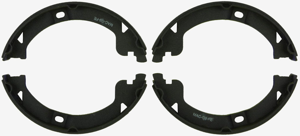 Bosch BS812 - Premium Blue Parking Brake Shoes, Two Wheel Set
