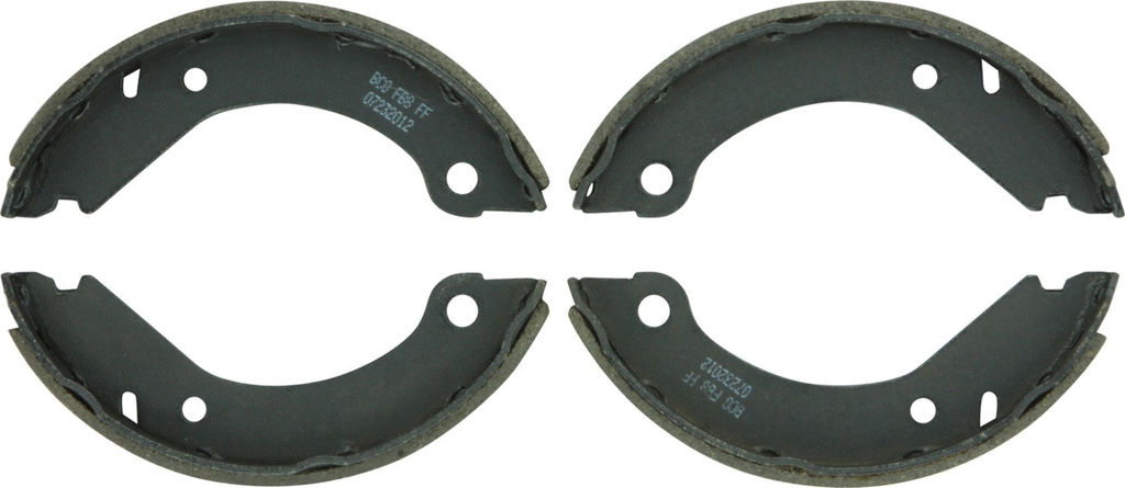 Bosch BS819 - Premium Blue Parking Brake Shoes, Two Wheel Set
