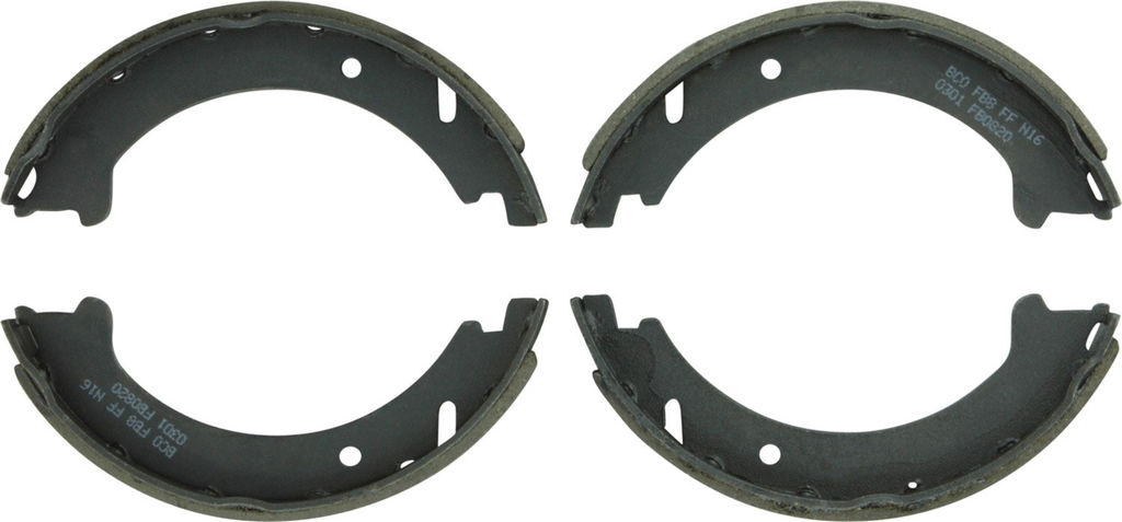 Bosch BS820 - Premium Blue Parking Brake Shoes, Two Wheel Set