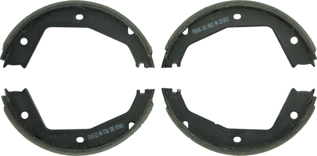 Bosch BS826 - Premium Blue Parking Brake Shoes, Two Wheel Set