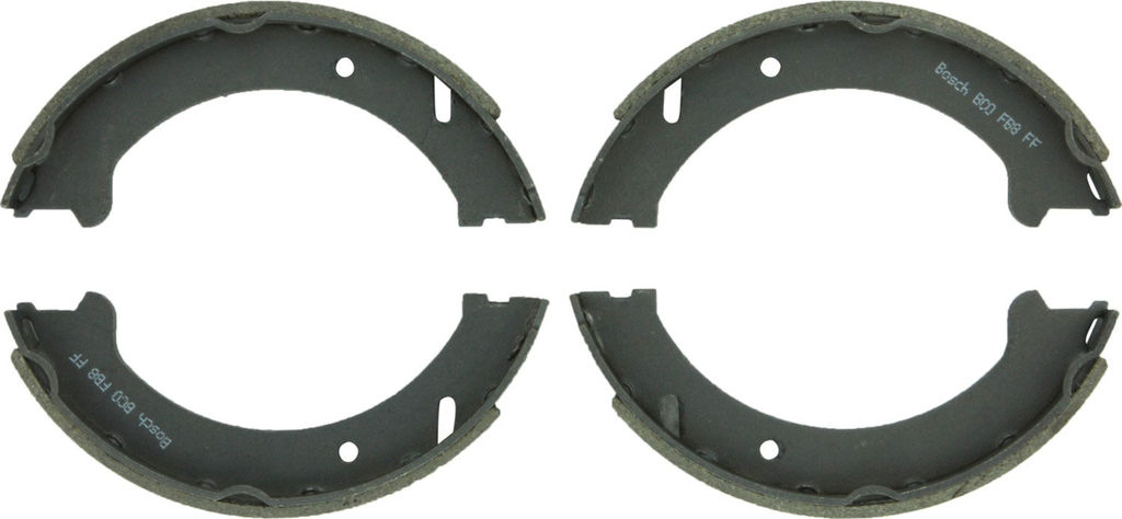 Bosch BS827 - Premium Blue Parking Brake Shoes, Two Wheel Set