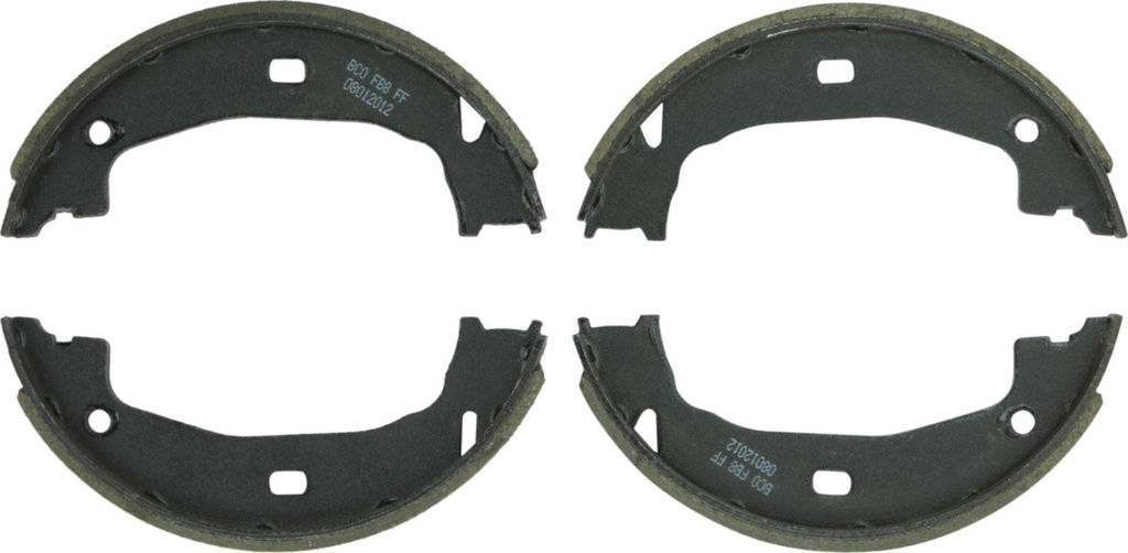 Bosch BS828 - Premium Blue Parking Brake Shoes, Two Wheel Set