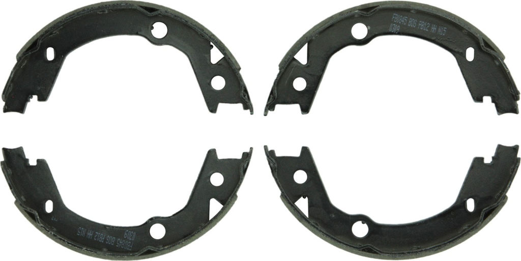 Bosch BS845 - Premium Blue Parking Brake Shoes, Two Wheel Set