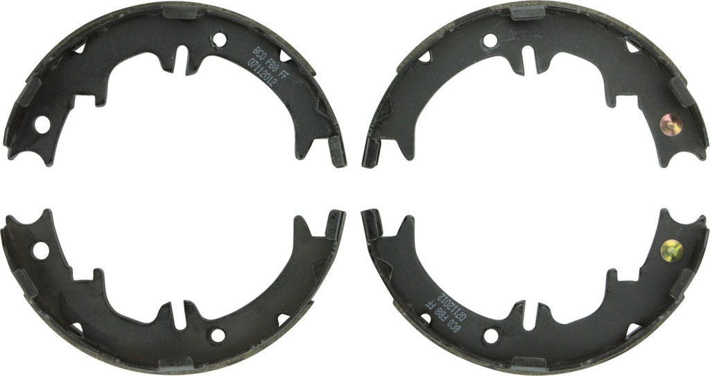 Bosch BS846 - Premium Blue Parking Brake Shoes, Two Wheel Set