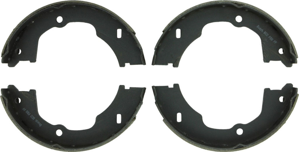 Bosch BS847 - Premium Blue Parking Brake Shoes, Two Wheel Set