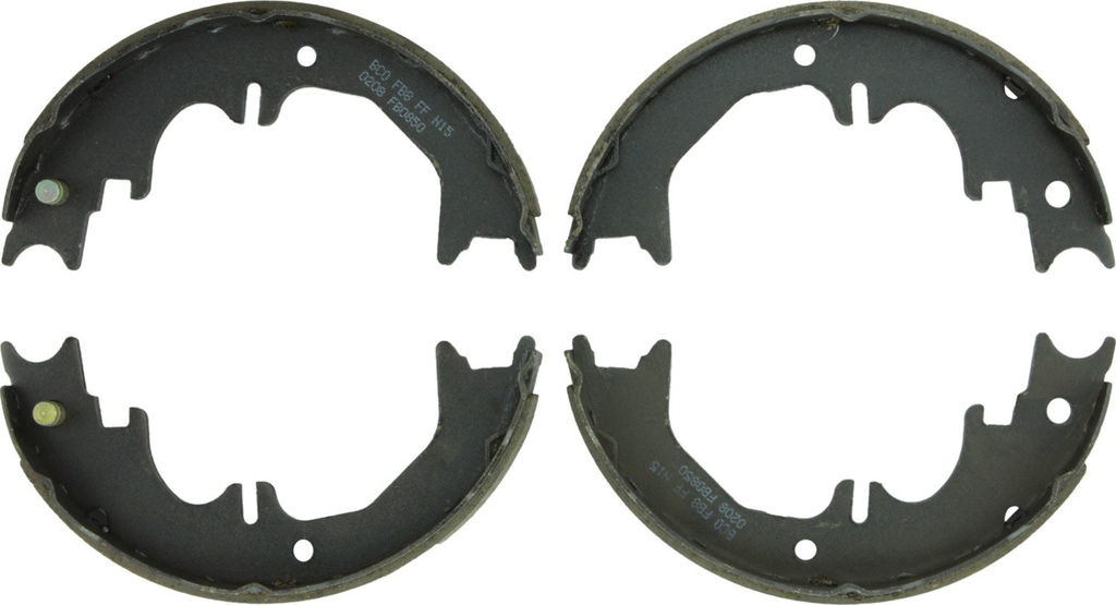 Bosch BS850 - Premium Blue Parking Brake Shoes, Two Wheel Set