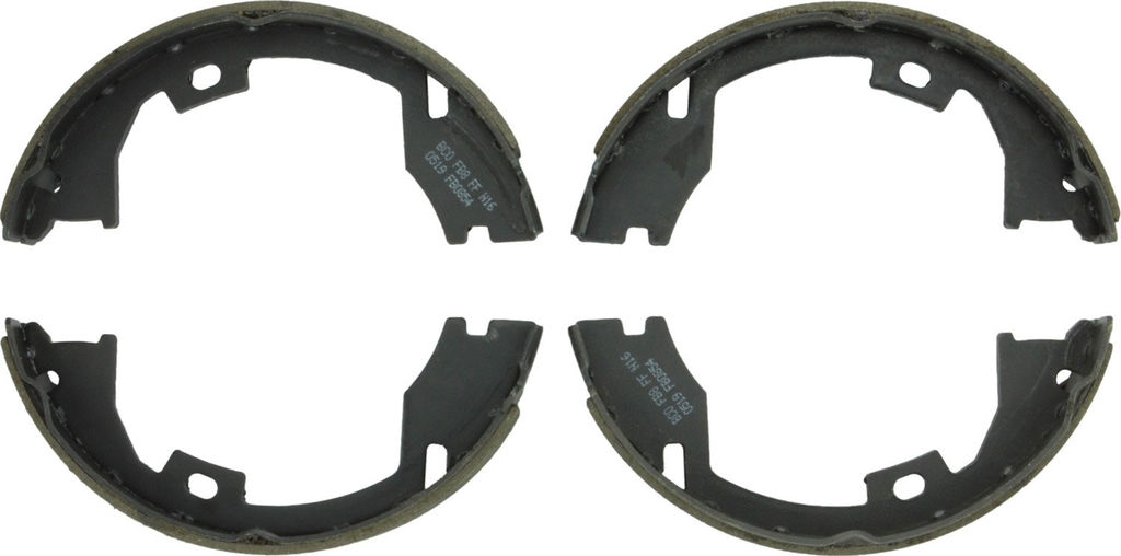Bosch BS854 - Premium Blue Parking Brake Shoes, Two Wheel Set