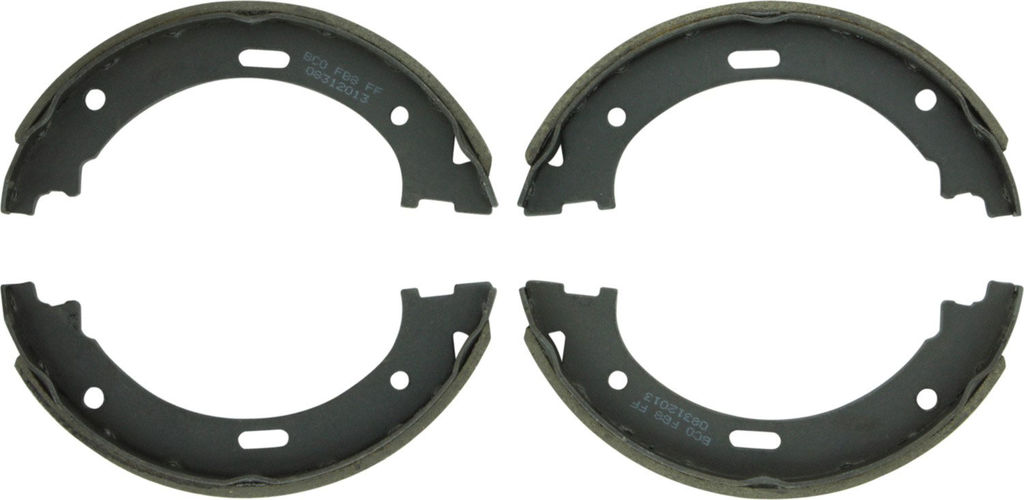 Bosch BS868 - Premium Blue Parking Brake Shoes, Two Wheel Set