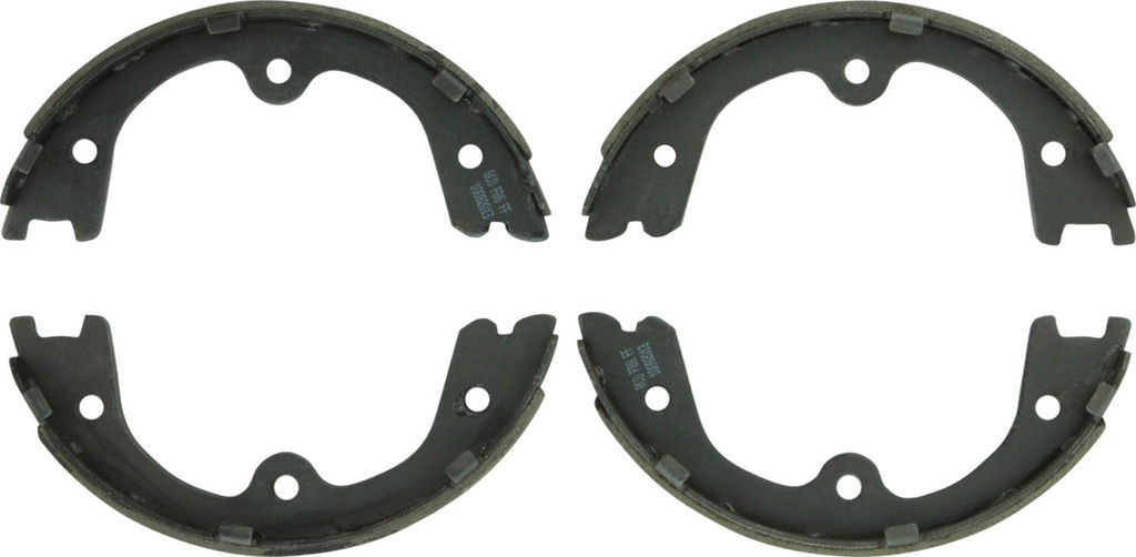 Bosch BS869 - Premium Blue Parking Brake Shoes, Two Wheel Set