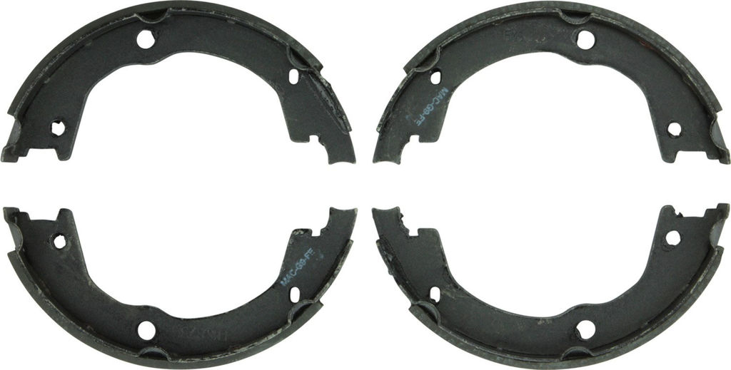 Bosch BS873 - Premium Blue Parking Brake Shoes, Two Wheel Set