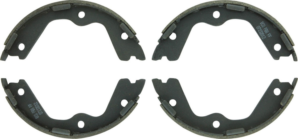 Bosch BS878 - Premium Blue Parking Brake Shoes, Two Wheel Set