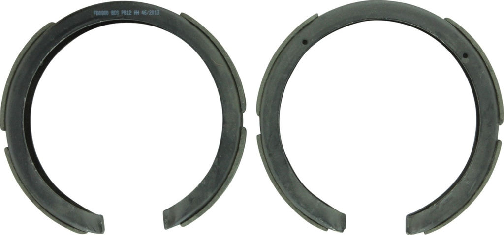 Bosch BS880 - Premium Blue Parking Brake Shoes, Two Wheel Set