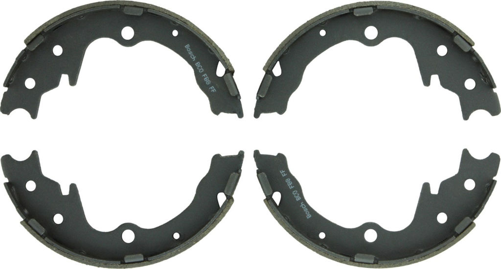 Bosch BS885 - Premium Blue Parking Brake Shoes, Two Wheel Set