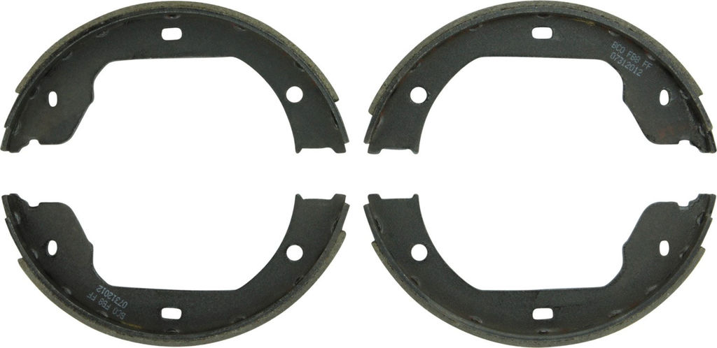 Bosch BS890 - Premium Blue Parking Brake Shoes, Two Wheel Set
