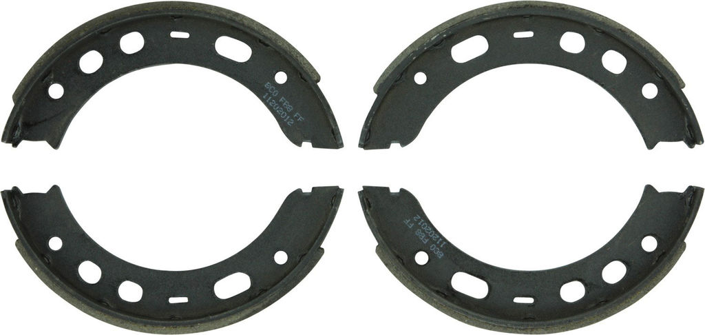 Bosch BS893 - Premium Blue Parking Brake Shoes, Two Wheel Set