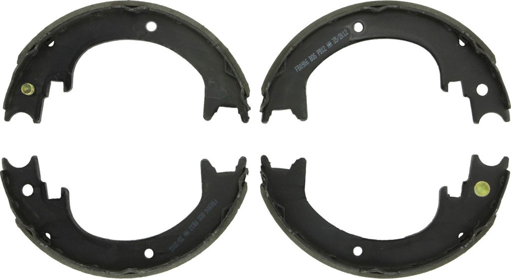 Bosch BS906 - Premium Blue Parking Brake Shoes, Two Wheel Set