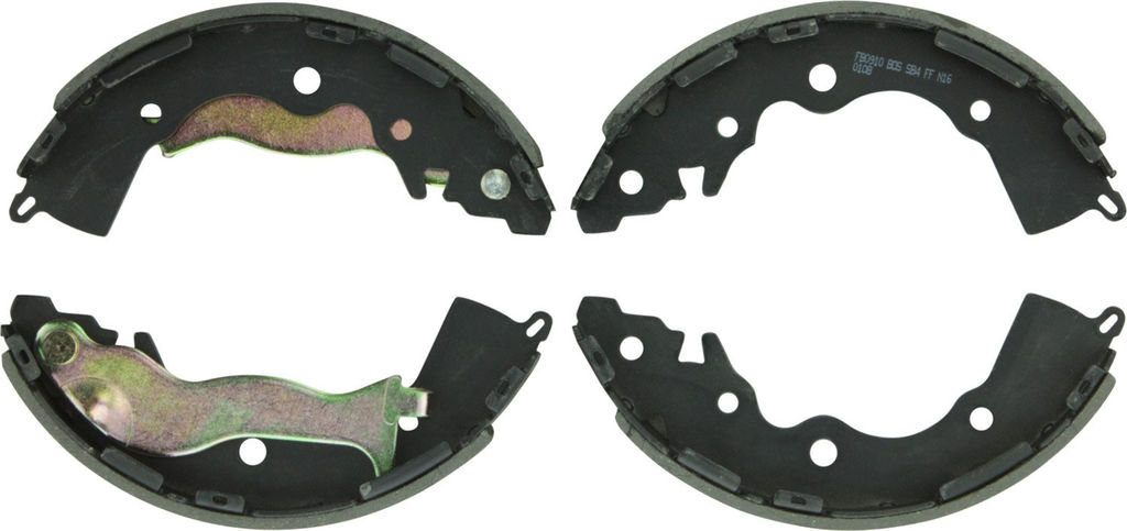 Bosch BS910 - Premium Blue Brake Shoes, Two Wheel Set