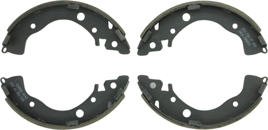 Bosch BS913 - Premium Blue Brake Shoes, Two Wheel Set