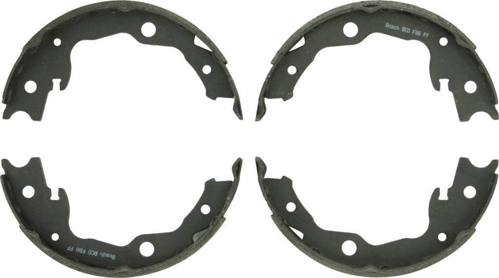 Bosch BS916 - Premium Blue Parking Brake Shoes, Two Wheel Set