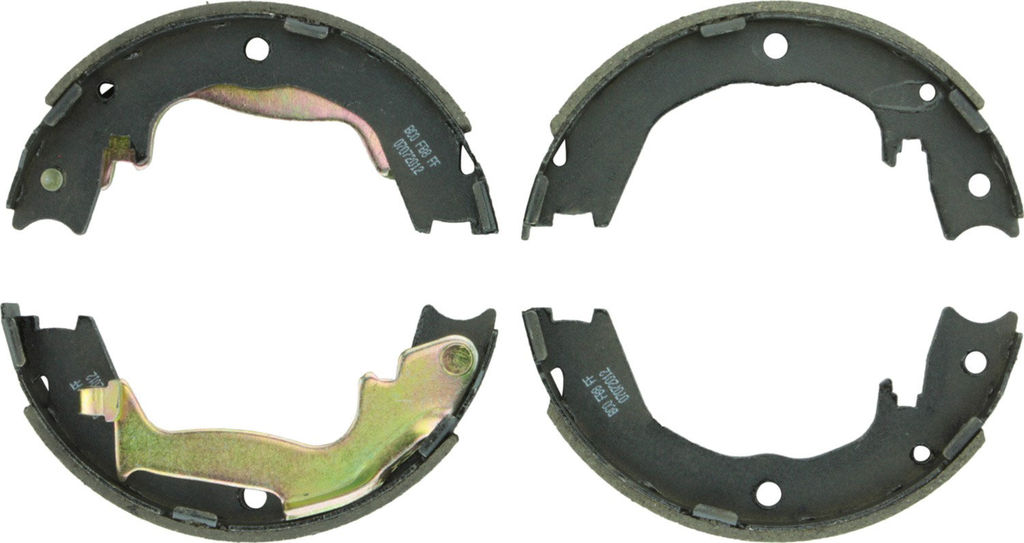 Bosch BS918 - Premium Blue Parking Brake Shoes, Two Wheel Set