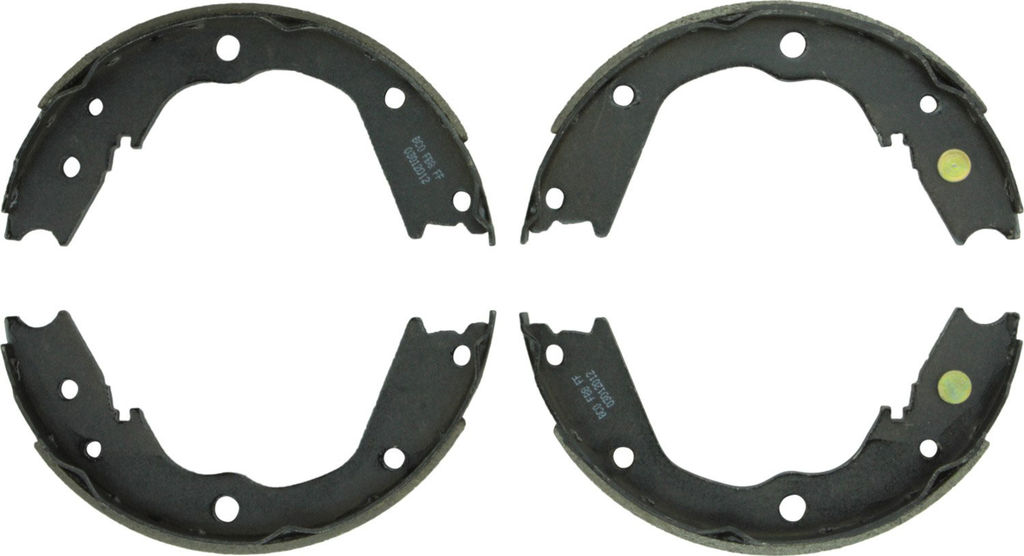 Bosch BS927 - Premium Blue Parking Brake Shoes, Two Wheel Set
