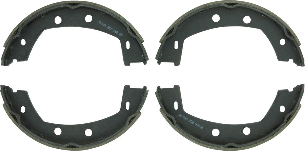 Bosch BS937 - Premium Blue Parking Brake Shoes, Two Wheel Set