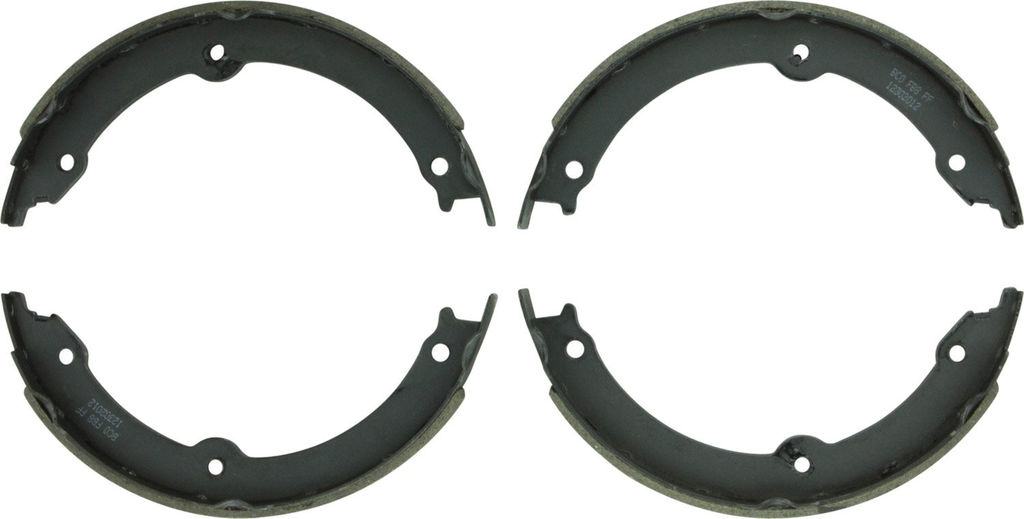 Bosch BS943 - Premium Blue Parking Brake Shoes, Two Wheel Set