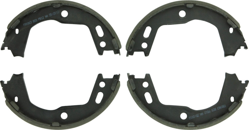 Bosch BS963 - Premium Blue Parking Brake Shoes, Two Wheel Set