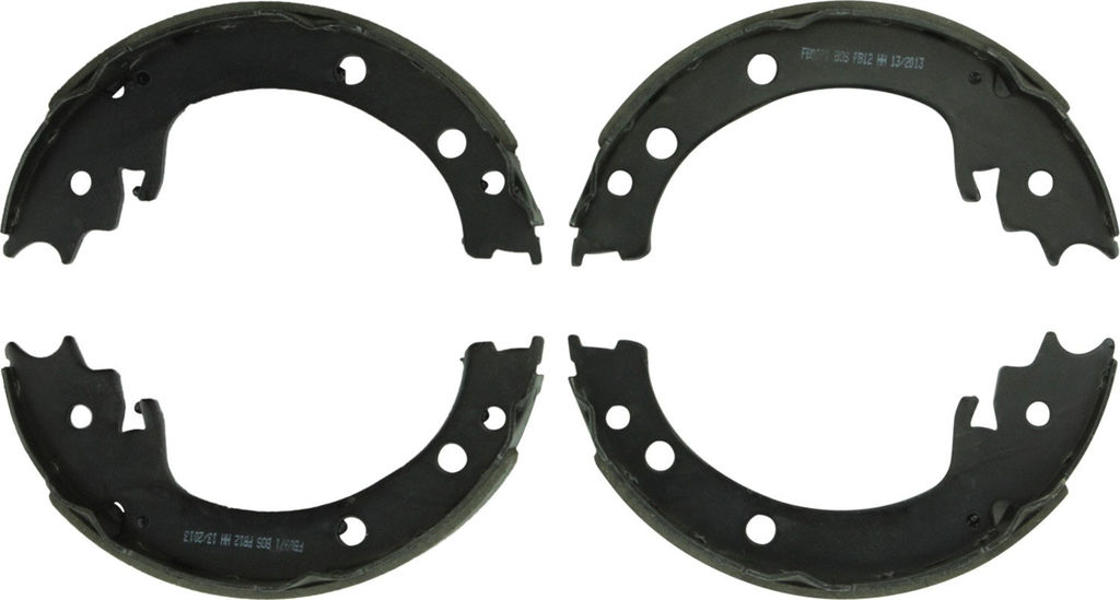 Bosch BS971 - Premium Blue Parking Brake Shoes, Two Wheel Set