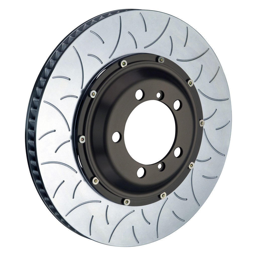 Brembo 103.9012A - Rotor Upgrade Kit, GT Series, Slotted, Type 3, 380mm x 34mm, 2-Piece Rotor